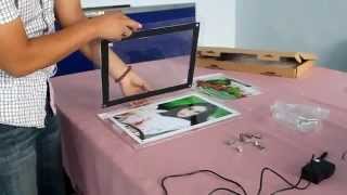 How to use super Slim Acrylic LED Light Box [upl. by Agler37]