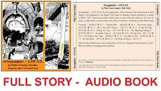 Armageddon  2419 AD  FULL AUDIO BOOK  Buck Rogers is Born [upl. by Aroda]