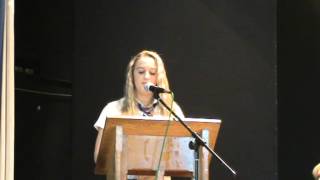 Head Girls speech  Blackwood Comprehensive School  Prize evening 2013 [upl. by Channa]