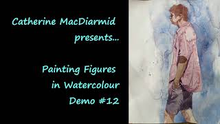 Painting Figures in Watercolour Demo12 preview [upl. by Rainie]