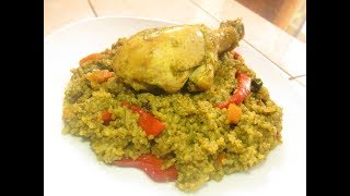 RECETA Arroz al Huacatay con Pollo [upl. by Ikuy]