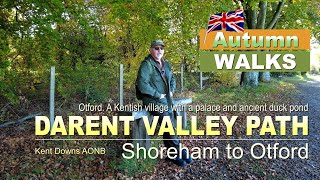 Kent Walks Rambling Shoreham To Otford On The Darant Valley Path [upl. by Adihsaar]