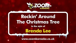 Brenda Lee  Rockin Around The Christmas Tree  Karaoke Version from Zoom Karaoke [upl. by Ynnel]