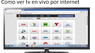 COMO VER TV EN VIVO POR INTERNET [upl. by Heman]