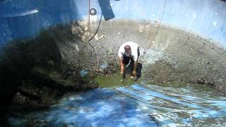 Epic pool cleaning fail [upl. by Aidas]