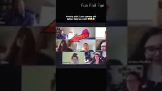 Best Zoom Fails and Funny Moments shorts fails [upl. by Nayarb]