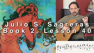 Sagreras  Book 2 Lesson 40 [upl. by Wendi]