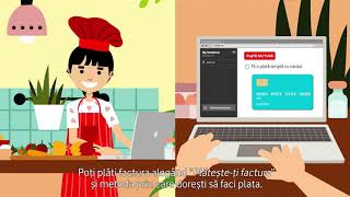 Tutorialele Sandrei de acasă Plată factura online  servicii Fixe și TV [upl. by Aulea]