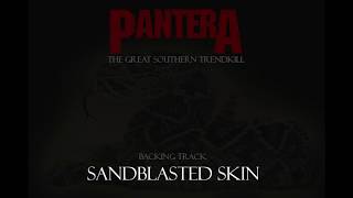 PANTERA  Sandblasted Skin reprise  Backing Track for Guitar  with Vocals [upl. by Ashbaugh]