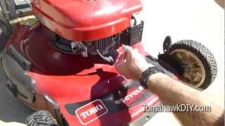 Simple Lawn Mower TuneUp and Maintenance [upl. by Tahp554]