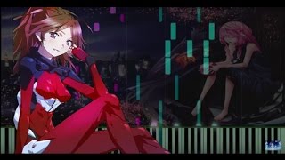 Guilty Crown OST Krone Full PIano Synthesia [upl. by Ambur190]