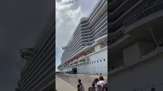 CRUCEROS POR EL MEDITERRÁNEO MSC Seaside Desde el puerto [upl. by Ardnala]