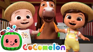 Yes Yes Vegetables On The Farm  CoComelon Nursery Rhymes amp Kids Songs [upl. by Hamil]