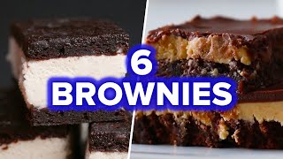 6 Creative Brownie Recipes [upl. by Kathrine]