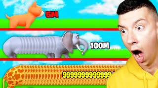 LANIMAL LE PLUS LONG DU MONDE  🏆🏆 Record du monde  Animal Run [upl. by Cathlene]