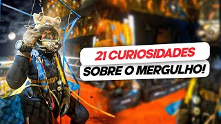 21 CURIOSIDADES SOBRE MERGULHO PROFISSIONAL E TRABALHO OFF SHORE [upl. by Shurwood]