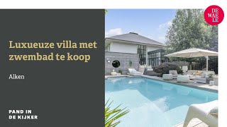 Luxueuze villa met zwembad te koop in Alken [upl. by Onyx]