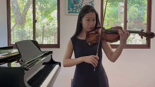 ABRSM Grade 7 Violin Exam 2024 A3 Vivace 英国皇家小提琴7级 [upl. by Still]