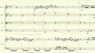 Mendelssohn Octet Op 20 Arranged for Piano Quintet III [upl. by Vincents]