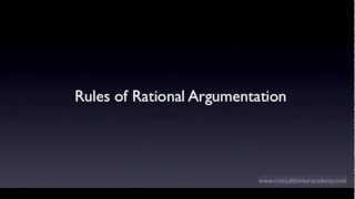 Fallacies that Violate Rules of Rational Argumentation [upl. by Rebhun675]