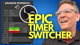 OBS Stopwatch amp Countdown Timer  Advanced Time Triggers [upl. by Ittap]