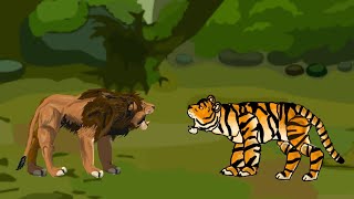 DC2 Bengal tiger vs barbary lion [upl. by Josefina93]