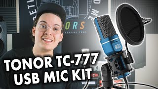 Budget USB Microphone Review Tonor TC 777 [upl. by Ytsirt]