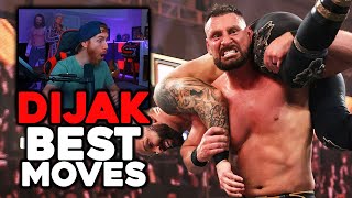 WWE DIJAK BEST MOVES [upl. by Xonnel615]