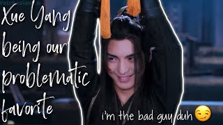 xue yang bring our problematic fav for 5 mins 30 secs straight [upl. by Aiyotal]