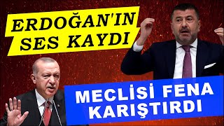 Erdoğanın Ses Kaydı Meclisi Alak Bullak Etti  Veli Ağbaba Köpürdü [upl. by Wickham491]