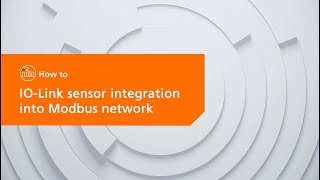 IOLink integration into Modbus [upl. by Sesmar]