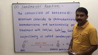 Simple Learning Trick For 1 Diazotization Reaction 2 Sandmeyer Reaction 3 Gattermann Reaction [upl. by Nosnaj934]