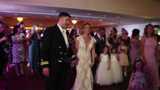 Pipe Band Crash Bride amp Grooms First Dance [upl. by Haydon]