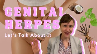 Genital Herpes  Natural Treatments Symptoms Causes [upl. by Ariik]