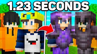 Breaking Worlds Most Dumbest Records in Survival Minecraft [upl. by Maurine276]