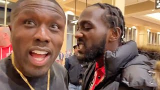 Terence Crawford ROLLS UP on Andre Berto amp tells him hes going to BEAT HIS A [upl. by Treble]