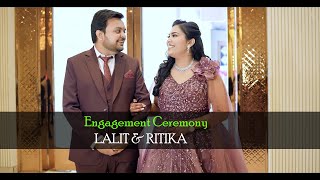 Lalit amp Ritika  Engagement Cinematic Teaser  2024 [upl. by Mord]