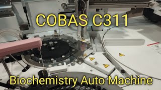 Cobas C311 Roche Biochemistry fully automated biochemistry analyzer machine [upl. by Nodnrb980]