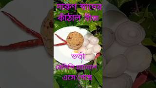 দারুণ স্বাদের কাঁঠালের বীজ ভর্তার রেসিপি চ্যানেলে এসে গেছে। abhipiurhesel kathalbijvorta [upl. by Shena]