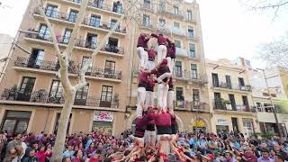 4d7 Diada Santa Madrona Poble Sec Barcelona 170324 [upl. by Aniraz]