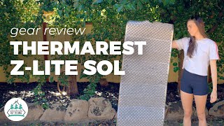 Thermarest ZLite SOL  Gear Review  Hiking Sleeping Mat [upl. by Conias752]