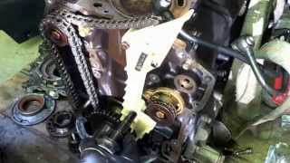 theSAABguy Replace Timing Chain Guides and Balance ChainGuides in a B235 [upl. by Ayin325]