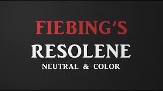 Fiebing Resolene Leathercraft Top Finish Introduction [upl. by Eirlav172]