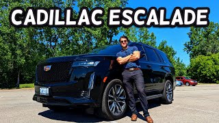 2022 Cadillac Escalade Review and Test Drive All BLACK and LOADED with TECH [upl. by Ahcropal]