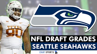 Seahawks Draft Grades All 7 Rounds From 2024 NFL Draft Ft Byron Murphy amp Christian Haynes [upl. by Aciretnahs]