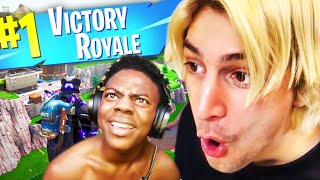 xQc amp IShowSpeed Play OG Fortnite [upl. by Imojean45]