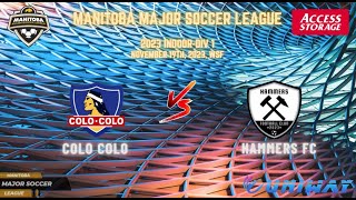 November 19th WSF Div 1 Colo Colo vs Hammers FC [upl. by Aliekahs]