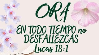 Frases cristianas con imagenes 🍒 Ora en todo tiempo no desfallezcas 🙏😇🍒 [upl. by Balcer780]