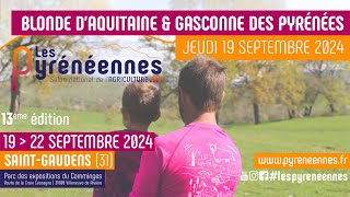 Les Pyrénéennes 2024  Ring3  Blondsgascons 19092024 [upl. by Aimekahs]