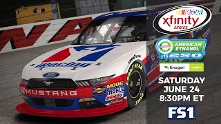 Ty Majeski makes his debut in the NASCAR Xfinity Series June 24th at 830PM ET [upl. by Napier]